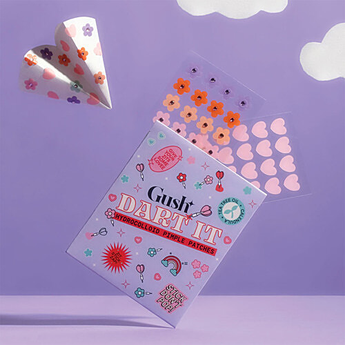 Gush Beauty  Dart It Hydrocolloid Pimple Patches, 1 pc Petal Power 