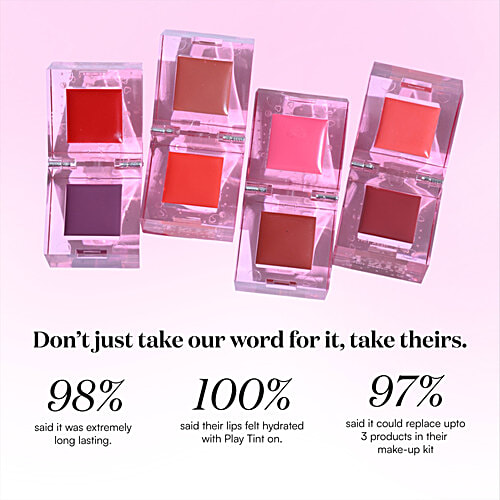 Gush Beauty Play Tint 2-In-1 Hydrating Lip & Cheek Tint, 5 g Bubblegum Burst