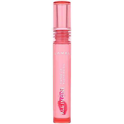 Lamel All In One Tinted Lip Plumping Oil, 3 ml 401-Peachy 