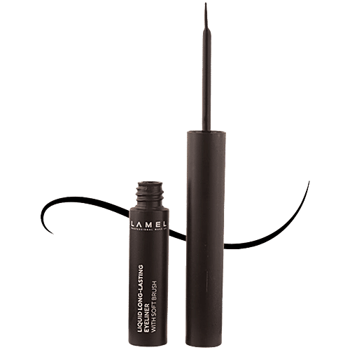 Buy Lamel Liquid LongLasting Eyeliner With Soft Brush Online at Best