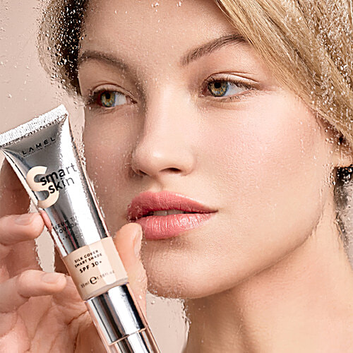 Lamel Smart Skin Serum Tinted Foundation With SPF 30+, 35 ml 406 Medium Beige 