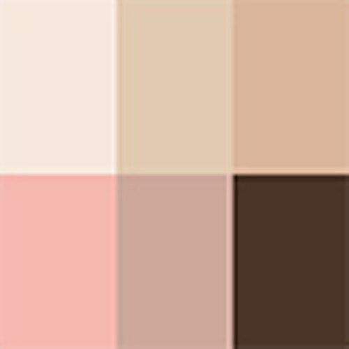 Lamel The Natural Dream Eyeshadow Palette, 10.2 g 403-Smoky Nude 