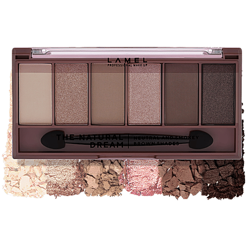 Lamel The Natural Dream Eyeshadow Palette, 10.2 g 403-Smoky Nude 