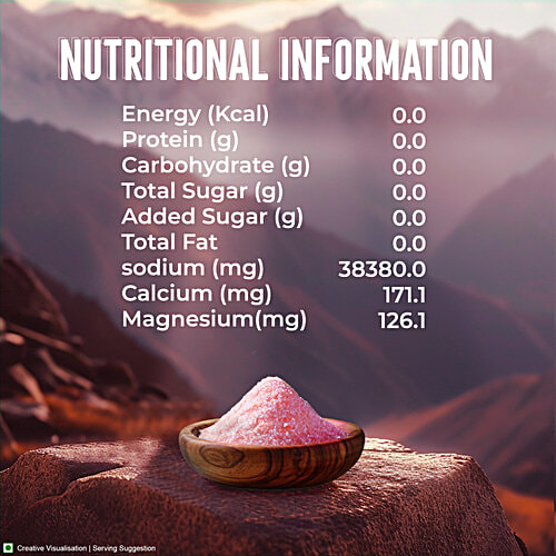 Aashirvaad Himalayan Pink Salt/Sendha Namak, 1 kg  Natural With Minerals