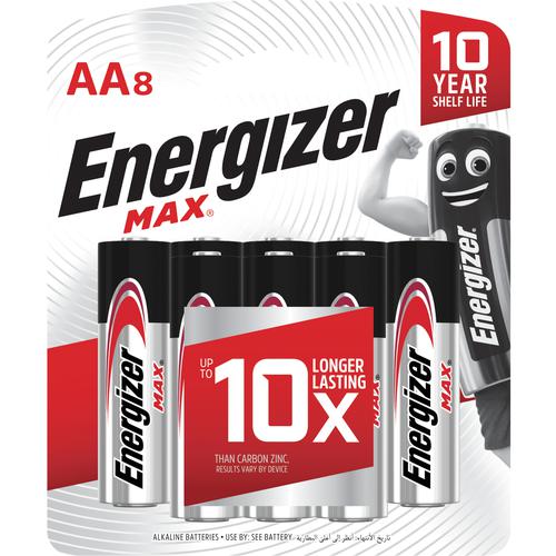 Buy Energizer Max Alkaline Battery - AA, 1.5 V Online at Best