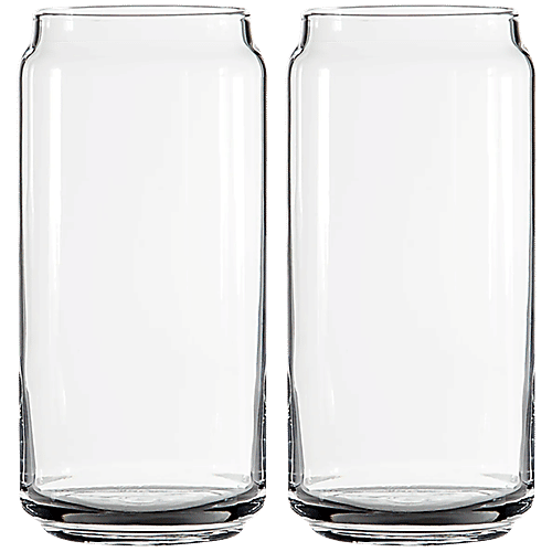 Glass Ideas Can Glass, 500 ml (Set of 2)