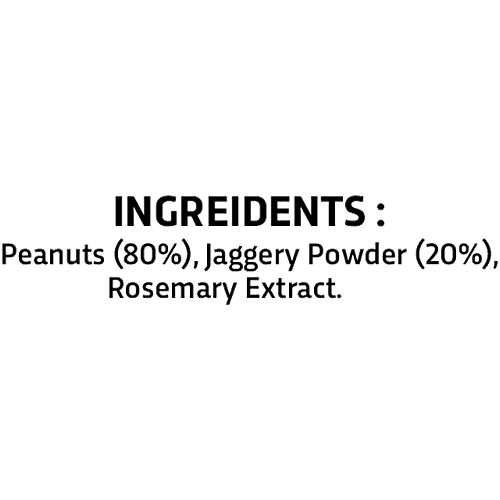 True Elements Peanut Butter Jaggery - No Preservatives, Natural, Creamy, No Palm Oil Or Vegetable Fat, 350 g  