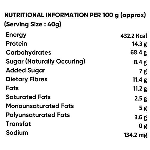 True Elements Dark Chocolate Muesli - Ready To Eat Breakfast, 26% Berries, Seeds & Nuts, High In Fibre, 1.2 kg  