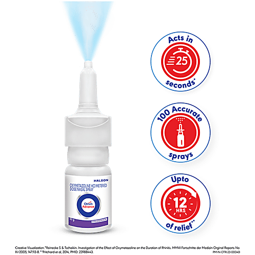 Otrivin Advance Adult Nasal Spray - Menthol Freshness, 10 g  