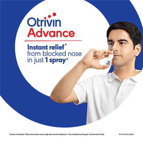 Otrivin Advance Adult Nasal Spray - Menthol Freshness, 10 g  