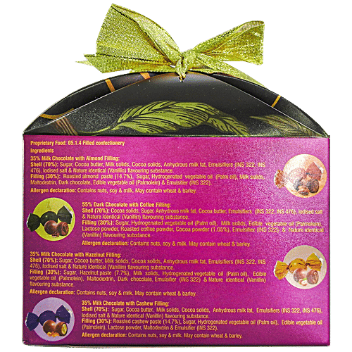 Lindberg Expressions Gift Box - Assorted Chocolate Truffles, 180 g (16 pcs) 