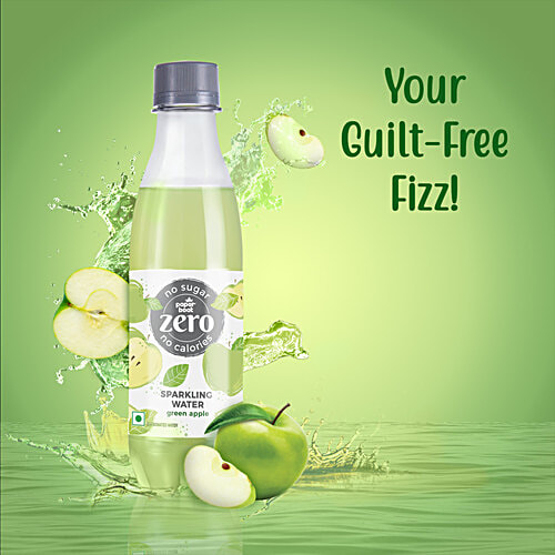 Paper Boat Green Apple Sparkling Water, 250 ml PET Bottle