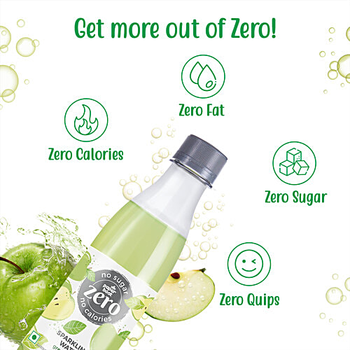 Paper Boat Green Apple Sparkling Water, 250 ml PET Bottle