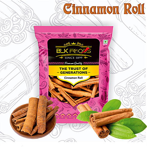 BLK Foods Cinnamon Roll/Dalchini, 100 g  