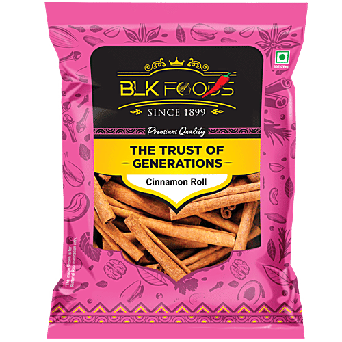 BLK Foods Cinnamon Roll/Dalchini, 100 g  