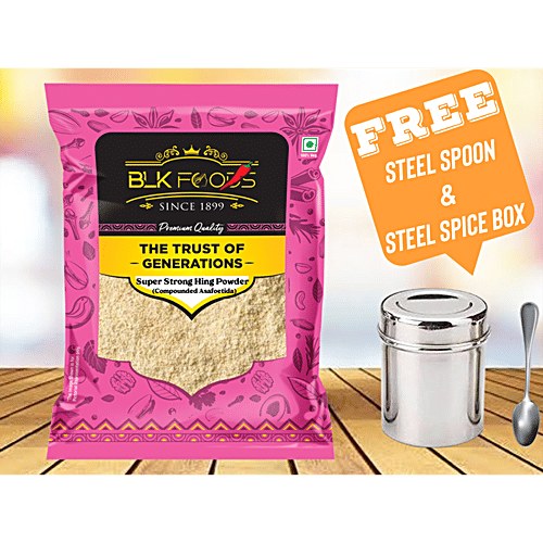 Buy BLK Foods Compounded Asafoetida/Super Strong Hing Powder Online at