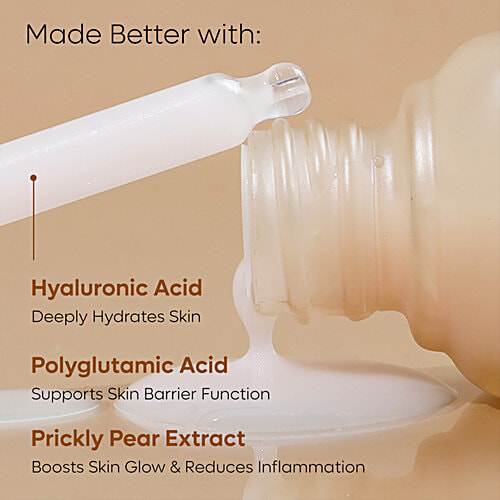 mCaffeine Kombucha Hydra Repair Serum - Hyaluronic & Polyglutamic Acid, 20 ml Repairs Skin Barrier