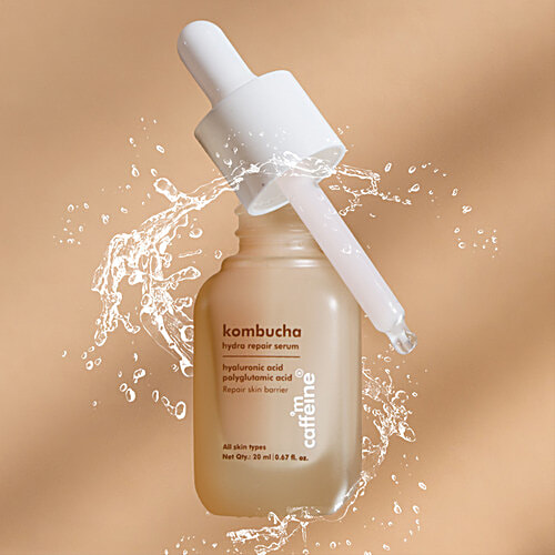 mCaffeine Kombucha Hydra Repair Serum - Hyaluronic & Polyglutamic Acid, 20 ml Repairs Skin Barrier