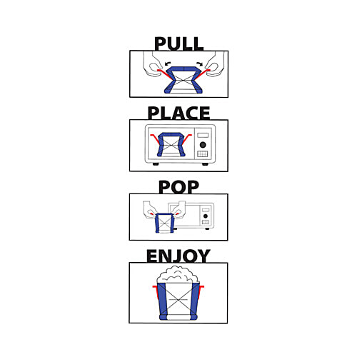 ACT II Butter Pop Up Box Microwave Popcorn, 100 g  