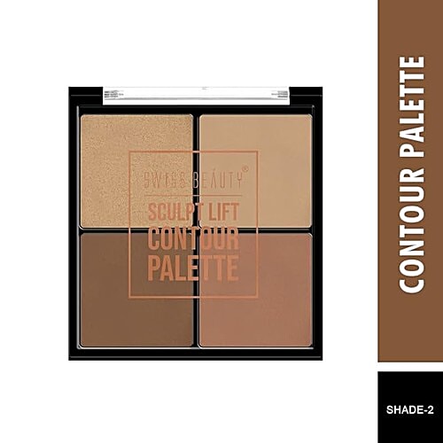 Swiss Beauty Sculpt Lift Contour Palette, 14 g Shade-2 
