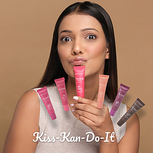 Swiss Beauty Kiss Kandy Lip Balm With Olive Oil, 10 ml Water Melon Moisturises & Nourishes