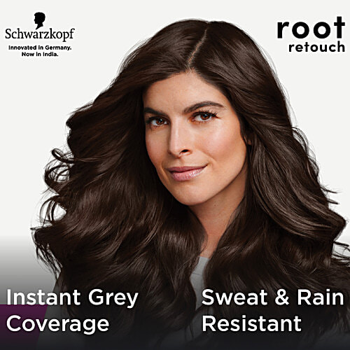 Schwarzkopf Root Retouch Temporary Root Cover Spray - Instant Grey Coverage, 120 ml Dark Blonde