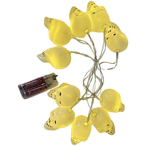 Kostume Halloween Decoration Ghost Skull Shaped LED Lights, 1 pc