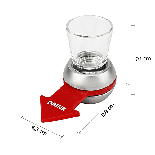 Party Propz Spin The Shot Funny Adult Game, 1 pc  