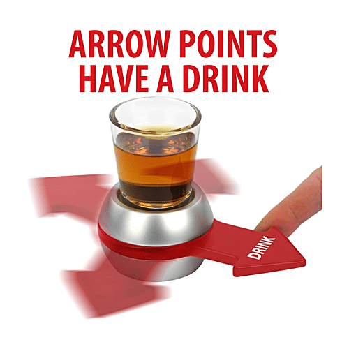 Party Propz Spin The Shot Funny Adult Game, 1 pc  