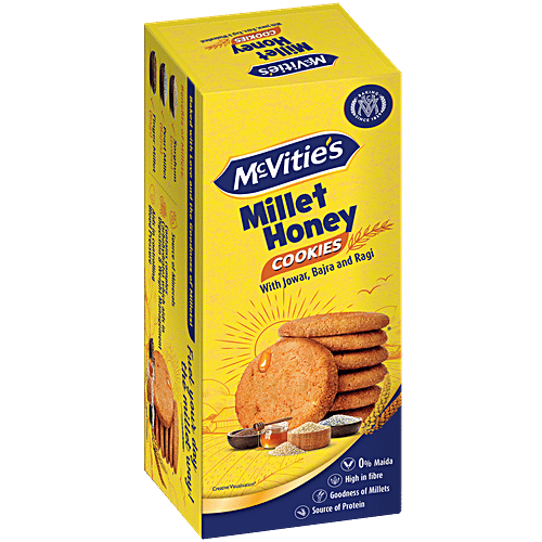 Buy McVitie's Millet Honey Cookies With Jowar, Bajra & Ragi Online at