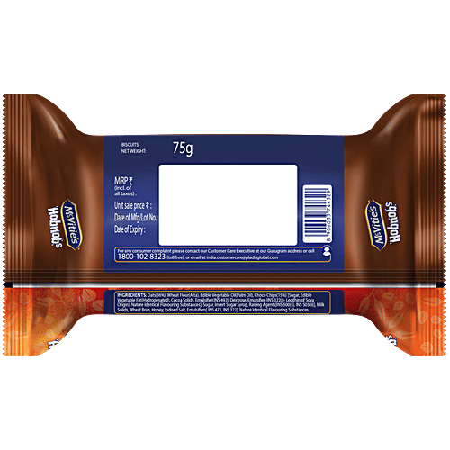 McVitie's Hobnobs Biscuits - With Choco Chips, 75 g  No Maida & Trans Fat