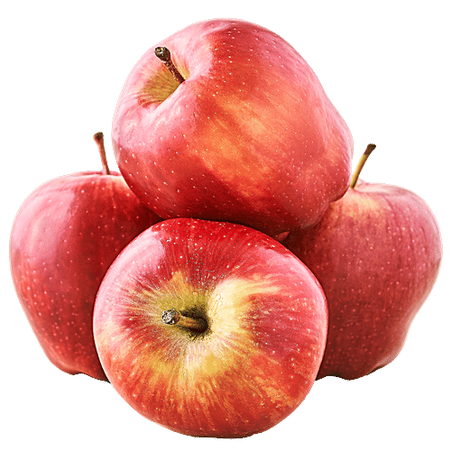 fresho! Apple - Red Delicious, 2 pcs (Approx. 260 g - 300 g)