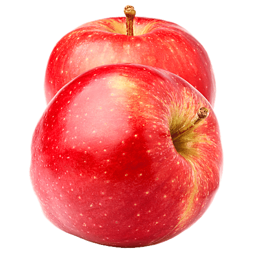 fresho! Richard Apple - Organically Grown, Regular, 4 pcs (Approx. 550g - 640g) 