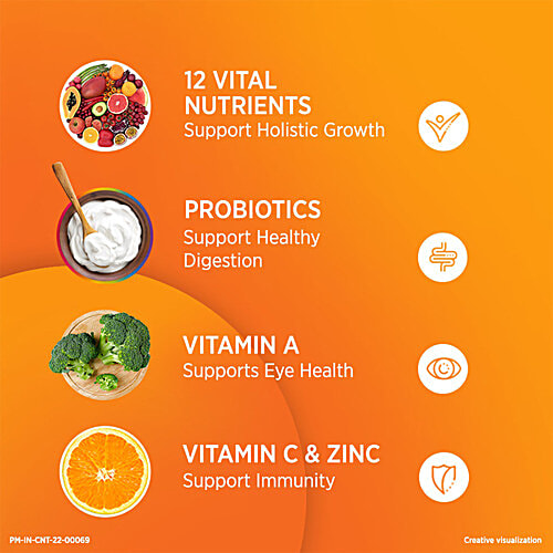 Centrum Kids Gummies With Probiotic, Vitamin C & 11 Other Nutrients For Immunity, Healthy Digestion & Eye Health, 50 pcs  World's No.1 Multivitamin