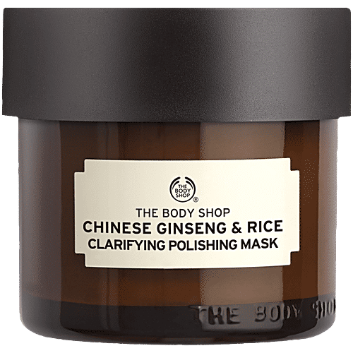 The Body Shop Chinese Ginseng & Rice Clarifying Polishing Mask, 75 ml