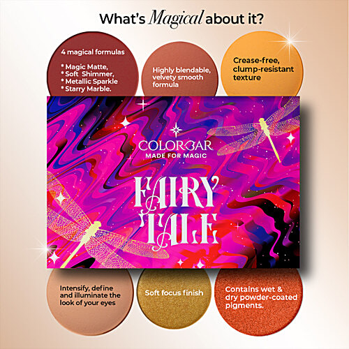 ColorBar Fairy Tale Eyeshadow Palette, 30 g (24 Shades) 