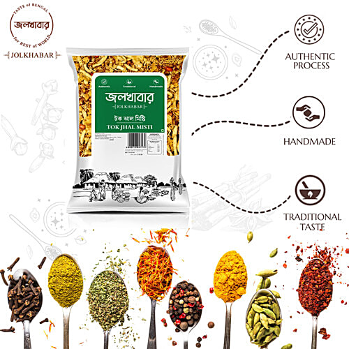Jolkhabar Tok Jhal Misti Chanachu, 350 g Pouch 