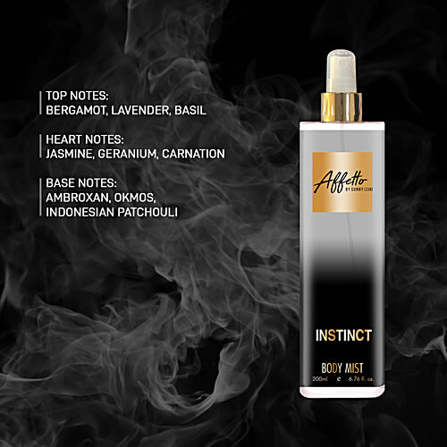 Affetto by Sunny Leone Body Mist For Him, 200 ml  