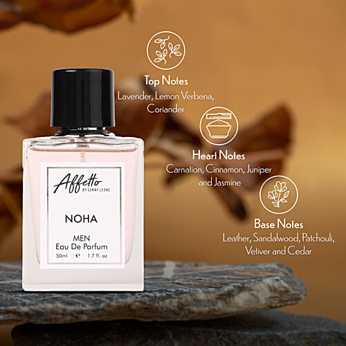Affetto by Sunny Leone Noha Edp For Men, 50 ml  