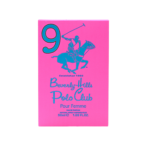 Beverly Hills Polo Club Pour Femme No.9 Eau De Parfum for Women, 50 ml  
