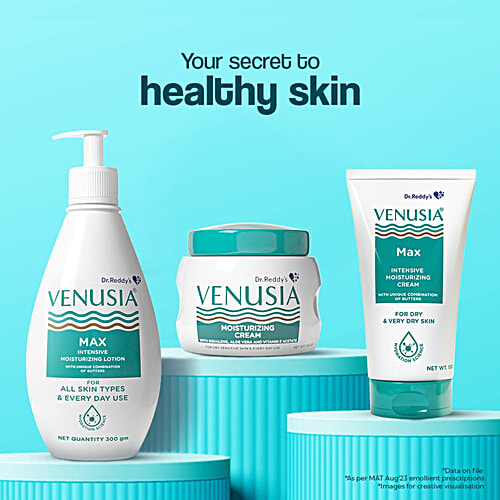 Venusia Max Intensive Moisturizing Lotion, 300 g  For All Skin Types