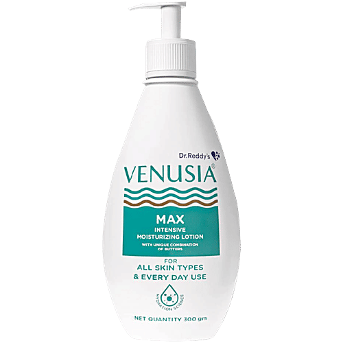Venusia Max Intensive Moisturizing Lotion, 300 g  For All Skin Types