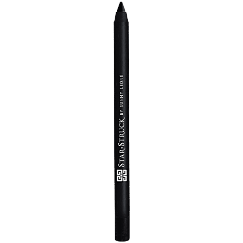 Star-Struck by Sunny Leone Kohl Eye Liner Pencil, 1.2 g Black Intense Colour Payoff, Water Resistant, Smudge Proog