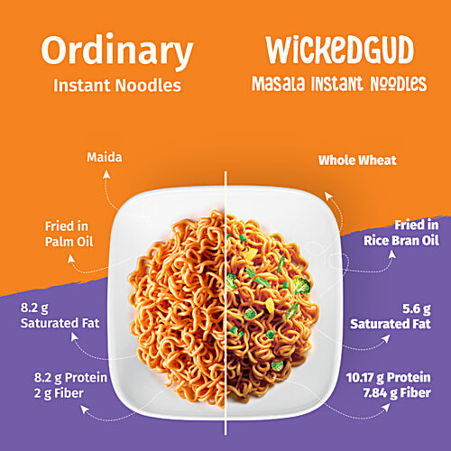 WickedGud Schezwan Instant Noodles, 69 g