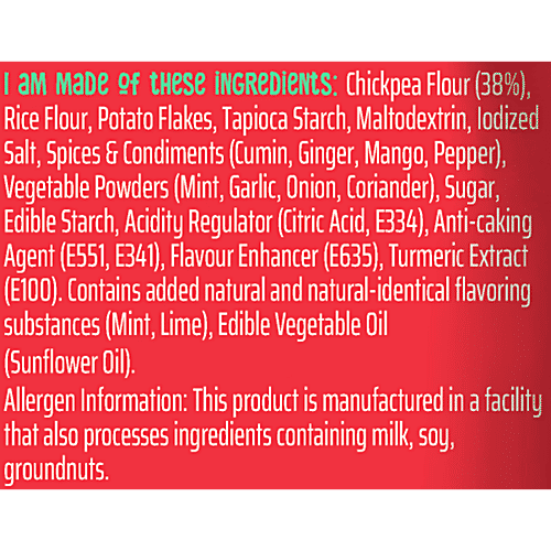 WickedGud Chickpea Popped Chips - Perfect Pudina, 20 g  High-Protein & High-Fibre