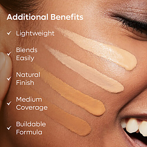 mCaffeine Eyes On You Serum Concealer, 5 ml Almond Milk SPF 15 PA++++, Suits All Skin Types, 100% Vegan, Paraben and Silicone Free