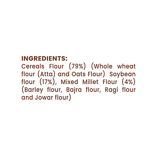 Floryo 7 Grains Atta - With Soyabean, 1 kg