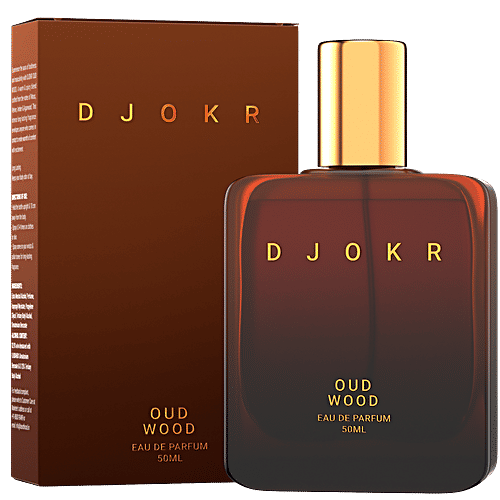 Djokr Oud Wood Perfume For Men - Eau De Parfum, Premium Luxury Long Lasting Fragrance Spray, 50 ml