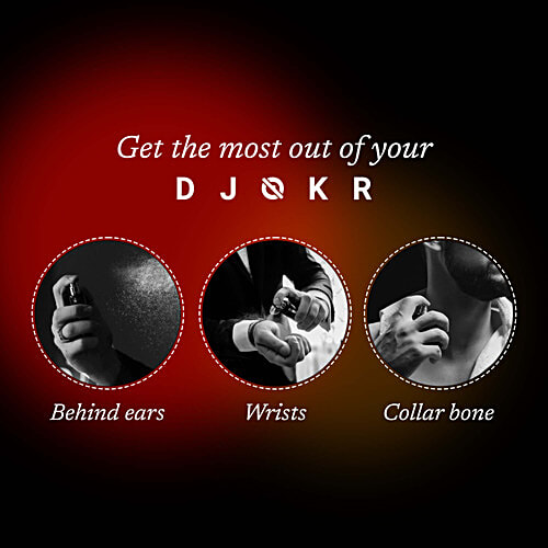 Djokr Wicked Perfume For Men - Eau De Parfum, Premium Luxury Long Lasting Fragrance Spray, 100 ml  