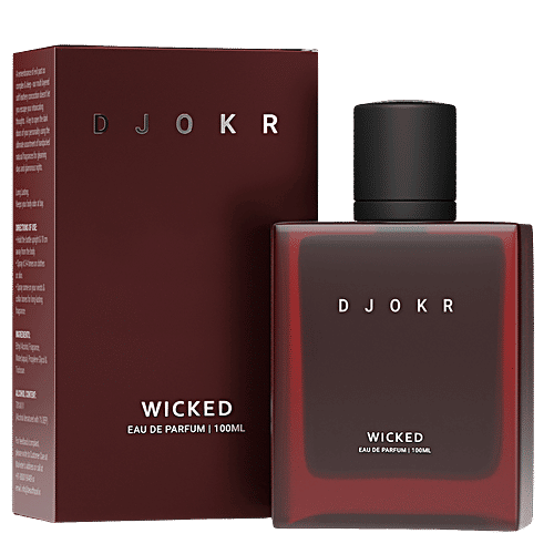 Djokr Wicked Perfume For Men - Eau De Parfum, Premium Luxury Long Lasting Fragrance Spray, 100 ml  